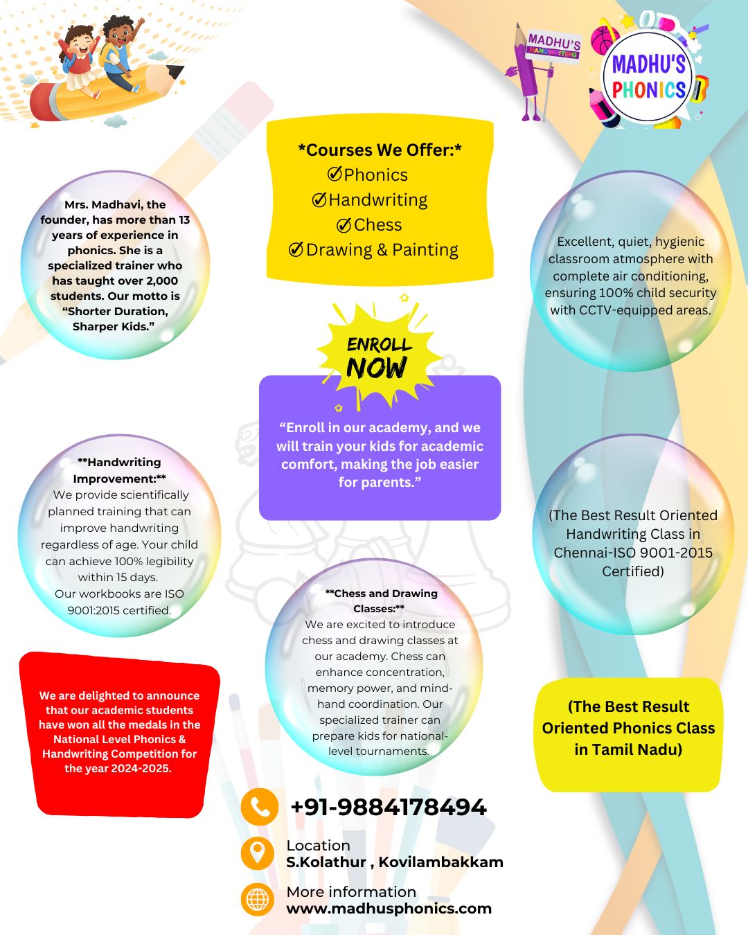 (The Best Result Oriented Phonics Class in Tamil Nadu)